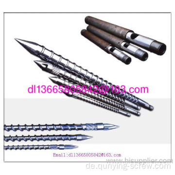 Pvdf Plastic Customed Screws For Injection Mechanical Machine 